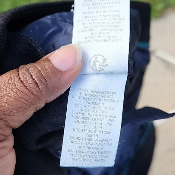 Boden Women's Pants size 14 Black Trousers Soft Stretch - Picture 8 of 8